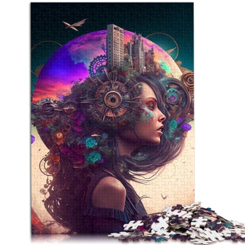 Puzzle für Erwachsene mit 1000 Teilen, mechanische Welt, Denkspiel,50x75cm, Wichtelgeschenk für Teenager ab 14 Jahren Puzzle für Erwachsene mit 1000 Teilen, mechanische Welt, Denkspiel,50x75cm, Wichtelgeschenk für Teenager ab 14 Jahren von SYUNFEI