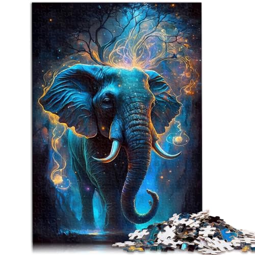 Puzzle für Erwachsene mit 1000 Teilen „Unglaublicher Elefant“, Denkspiel, 50x75 cm, ganze Familie Puzzle für Erwachsene mit 1000 Teilen „Unglaublicher Elefant“, Denkspiel, 50x75 cm, ganze Familie von SYUNFEI
