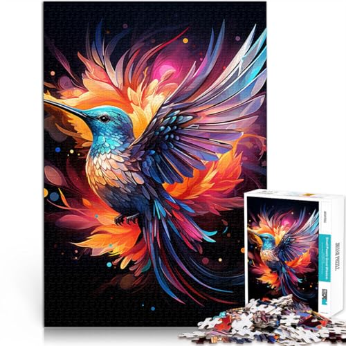Puzzle mit 2000 Teilen für Erwachsene, Kolibri-Denkspiel, ganze Familie, 70 x 100 cm, für Teenager ab 14 Jahren von SYUNFEI