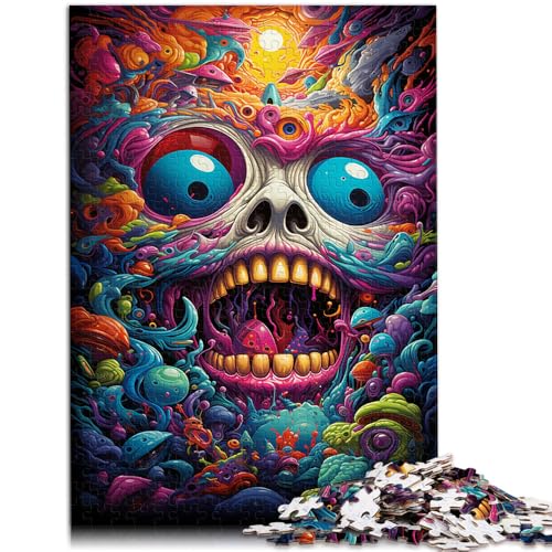 Puzzle für Erwachsene, 1000 Teile, Totenköpfe, Spielzeug, Denkspiel, jedes Teil ist einzigartig – anspruchsvolles Familienspiel, 50 x 75 cm, für 14-Jährige von SYUNFEI