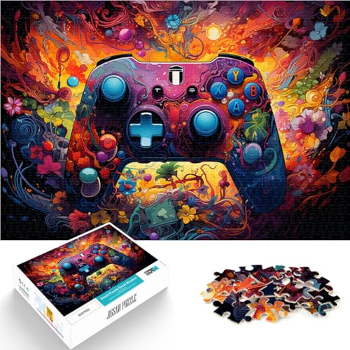 Puzzle 1000 Teile für Erwachsene, Lernspiel, Herausforderungsspielzeug, Weihnachtswunschliste mit Weihnachtsmann, 26x38cm, für Jugendliche ab 14 Jahren von SYUNFEI