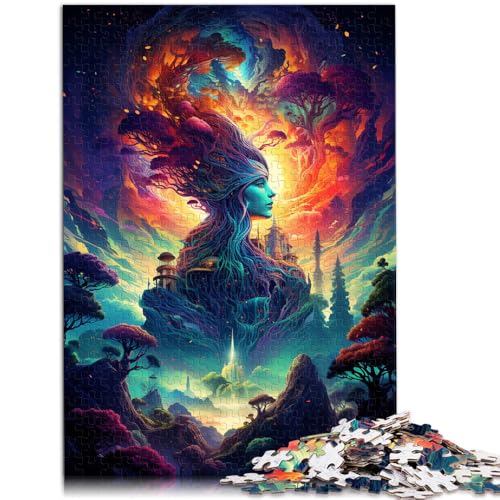 1000-teiliges Puzzle für Erwachsene, Kunst-Lernspielzeug, ganze Familie,38x52cm, für Teenager ab 14 Jahren von SYUNFEI