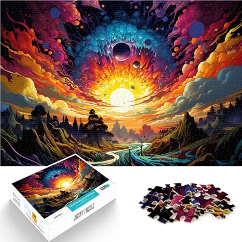Puzzle für Erwachsene und Kinder, 2000-teiliges Puzzle, 70 x 100 cm, graue Kartenpuzzle, Lernspiele für Erwachsene und Kinder von SYUNFEI