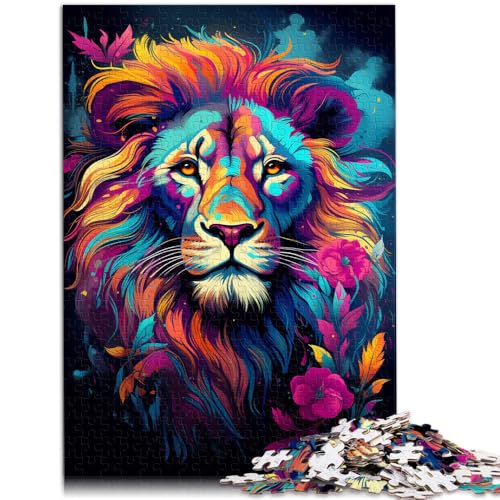 Puzzle für Erwachsene 1000 Teile Blumenlöwe Familienunterhaltungsspielzeug Lernspiel für Geburtstag, Weihnachten 14,96 Zoll x 20,47 Zoll Puzzle für Erwachsene 1000 Teile Blumenlöwe Familienunterhaltungsspielzeug Lernspiel für Geburtstag, Weihnachten 14,96 Zoll x 20,47 Zoll von SYUNFEI
