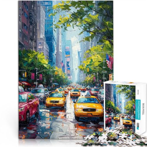 Puzzle für Erwachsene und Kinder, Bunte Corgi-Tiere, 1000 Teile, für Erwachsene und Kinder, 50 x 75 cm, Holzbrett-Puzzles zur Heimdekoration von SYUNFEI