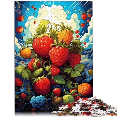 Puzzle für Erwachsene, 1000 Teile, Moltebeeren, Heimdekoration, Puzzles, Künstlersammlung, Bildende Kunst, 19,7 x 29,5 Zoll, für Teenager ab 14 Jahren von SYUNFEI