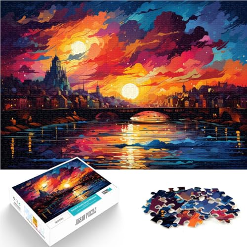 Puzzle für Erwachsene, 2000 Teile, Donau, anspruchsvolles Spiel, Spielzeug, Stressabbau, Urlaub zu Hause, Zeitvertreib, 70 x 100 cm, für 14-Jährige Puzzle für Erwachsene, 2000 Teile, Donau, anspruchsvolles Spiel, Spielzeug, Stressabbau, Urlaub zu Hause, Zeitvertreib, 70 x 100 cm, für 14-Jährige von SYUNFEI