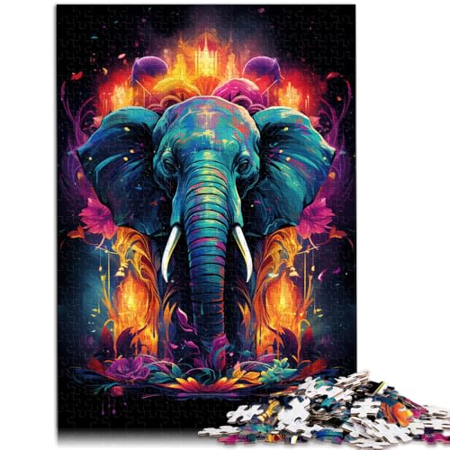 2000-teiliges Puzzle für Erwachsene, Fantasie-Elefant, Geburtstagsgeschenk, Wanddekoration, 70 x 100 cm, für 14-Jährige von SYUNFEI