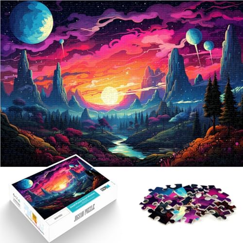 Puzzle 1000 Teile für Erwachsene, Landschaftspuzzle, ganze Familie,38x52cm, für Teenager ab 14 Jahren Puzzle 1000 Teile für Erwachsene, Landschaftspuzzle, ganze Familie,38x52cm, für Teenager ab 14 Jahren von SYUNFEI