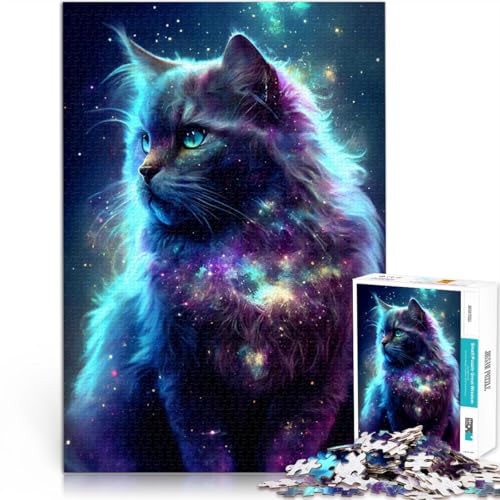 Puzzle für Erwachsene, 1000 Teile, Fantasy Shark, das Puzzle, 19,7 x 29,5 Zoll, Herausforderung der Gehirnintelligenz, süchtig machendes Spielzeug von SYUNFEI