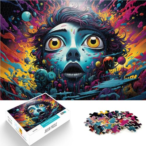 Puzzle für Erwachsene, 1000 Teile, Fantasielandschaft, Lernspielzeug, tolles Geschenk für Spiele,38x52cm, für Teenager ab 14 Jahren von SYUNFEI