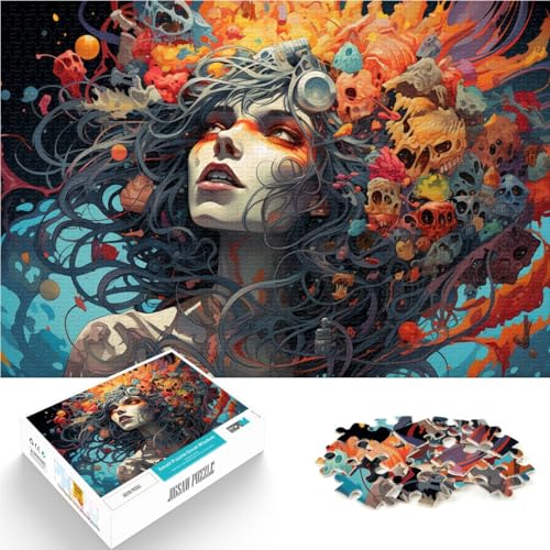 1000-teiliges Puzzle für Erwachsene, Fantasy-Monster, Heimdekoration, Puzzle, 38x52cm, für Jugendliche ab 14 Jahren 1000-teiliges Puzzle für Erwachsene, Fantasy-Monster, Heimdekoration, Puzzle, 38x52cm, für Jugendliche ab 14 Jahren von SYUNFEI