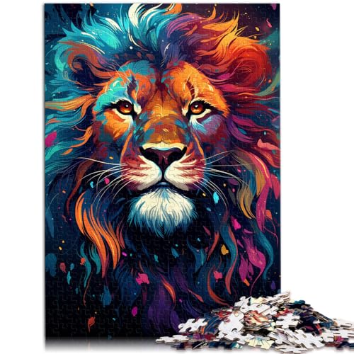 Puzzle für Erwachsene, 1000 Teile, Löwe, DIY-Puzzle-Spielzeug. Hilft dem Gehirn, süchtig machendes Spielzeug zu trainieren und Geduld zu fördern. 10,27 Zoll x 14,96 Zoll Puzzle für Erwachsene, 1000 Teile, Löwe, DIY-Puzzle-Spielzeug. Hilft dem Gehirn, süchtig machendes Spielzeug zu trainieren und Geduld zu fördern. 10,27 Zoll x 14,96 Zoll von SYUNFEI
