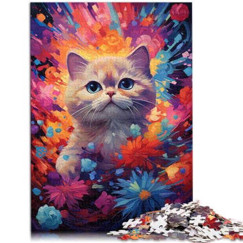 Puzzle für Erwachsene, 1000 Teile, Kurzhaarkatze, Malspiele, Spielzeug, Geschenk. Tolle Geschenke und Spielzeuge, 50 x 75 cm, für Teenager ab 14 Jahren Puzzle für Erwachsene, 1000 Teile, Kurzhaarkatze, Malspiele, Spielzeug, Geschenk. Tolle Geschenke und Spielzeuge, 50 x 75 cm, für Teenager ab 14 Jahren von SYUNFEI