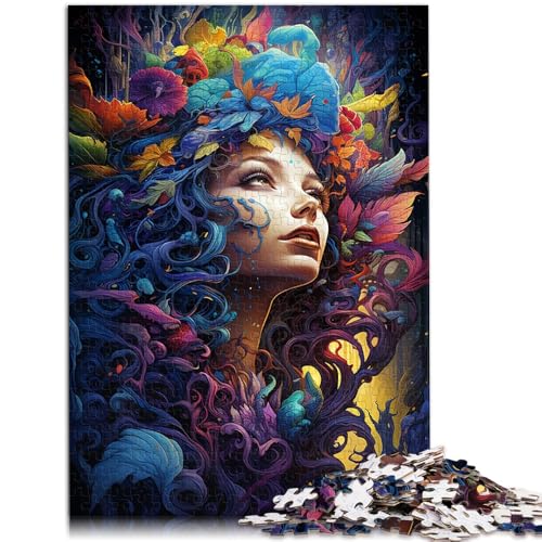 Puzzle für Erwachsene, 1000 Teile, Malen, Mädchen, Lernspielzeug, tolles, 26x38cm, für Jugendliche ab 14 Jahren Puzzle für Erwachsene, 1000 Teile, Malen, Mädchen, Lernspielzeug, tolles, 26x38cm, für Jugendliche ab 14 Jahren von SYUNFEI