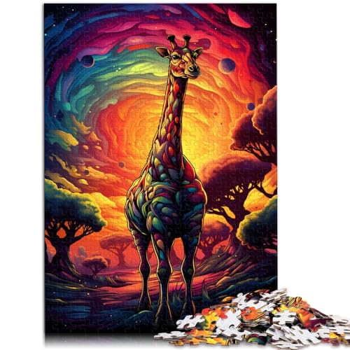 Puzzle für Erwachsene, 2000 Teile, Bunte Giraffe, Lernspielzeug, geeignet für Paare, 70 x 100 cm, für Teenager ab 14 Jahren Puzzle für Erwachsene, 2000 Teile, Bunte Giraffe, Lernspielzeug, geeignet für Paare, 70 x 100 cm, für Teenager ab 14 Jahren von SYUNFEI