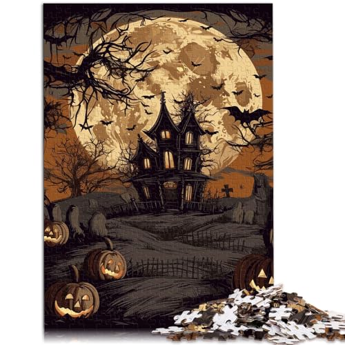 Puzzle für Erwachsene, 2000 Teile, gruseliges Halloween-Lernspielzeug, stärkt die Liebe zwischen Paaren, 60 x 100 cm, für 14-Jährige von SYUNFEI
