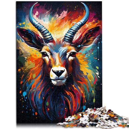 Puzzle für Erwachsene, 1000 Teile, Malen, Hirsch, Spielzeug, Lernspiele, Stressabbau, Geburtstagsgeschenk, Geschenke, 10,27 x 14,96 Zoll, für 14-Jährige Puzzle für Erwachsene, 1000 Teile, Malen, Hirsch, Spielzeug, Lernspiele, Stressabbau, Geburtstagsgeschenk, Geschenke, 10,27 x 14,96 Zoll, für 14-Jährige von SYUNFEI