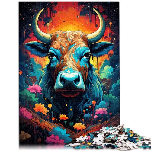 Puzzle für Erwachsene, 2000 Teile, Kuh, Unmögliches Puzzle, jedes Teil ist einzigartig – anspruchsvolles Familienspiel, 60 x 100 cm, für Jugendliche ab 14 Jahren Puzzle für Erwachsene, 2000 Teile, Kuh, Unmögliches Puzzle, jedes Teil ist einzigartig – anspruchsvolles Familienspiel, 60 x 100 cm, für Jugendliche ab 14 Jahren von SYUNFEI