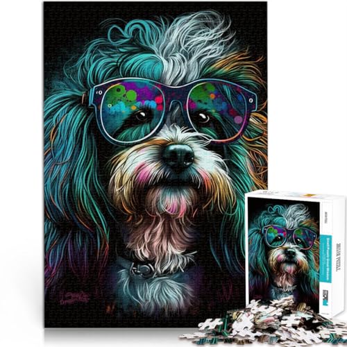 Puzzle 1000 Teile für Erwachsene, Kunsthunde, Lernpuzzle, Familienspiel, Künstlersammlung, Bildende Kunst, 10,27 x 14,96 Zoll, für Teenager ab 14 Jahren Puzzle 1000 Teile für Erwachsene, Kunsthunde, Lernpuzzle, Familienspiel, Künstlersammlung, Bildende Kunst, 10,27 x 14,96 Zoll, für Teenager ab 14 Jahren von SYUNFEI