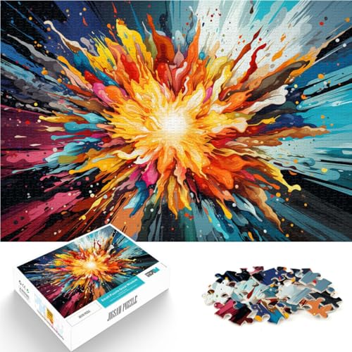 Puzzle 1000 Teile für Erwachsene, Kunstpuzzle, Wanddekoration, einzigartige Geburtstags, 50 x 75 cm, für 14-Jährige von SYUNFEI