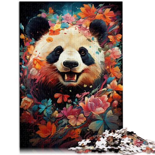 Puzzle für Erwachsene, 1000 Teile, Malen, Panda, anspruchsvolles Spiel, Spielzeug, anspruchsvolles Puzzlespiel und Familienspiel, 19,7 x 29,5 Zoll Puzzle für Erwachsene, 1000 Teile, Malen, Panda, anspruchsvolles Spiel, Spielzeug, anspruchsvolles Puzzlespiel und Familienspiel, 19,7 x 29,5 Zoll von SYUNFEI
