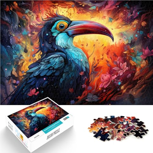 1000-teiliges Puzzle für Erwachsene, bunter Papagei, Spielzeug, Lernspiele, Stressabbau, Künstlersammlung, bildende Kunst, 50 x 75 cm, für Teenager ab 14 Jahren 1000-teiliges Puzzle für Erwachsene, bunter Papagei, Spielzeug, Lernspiele, Stressabbau, Künstlersammlung, bildende Kunst, 50 x 75 cm, für Teenager ab 14 Jahren von SYUNFEI