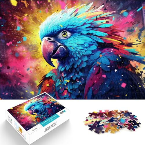 Puzzle 2000 Teile für Erwachsene, Papagei, Lernpuzzle, Familienspiel, tolle Geschenke für Weihnachten, 27,56 x 39,37 Zoll, geeignet für und Jugendliche ab 14 Jahren von SYUNFEI