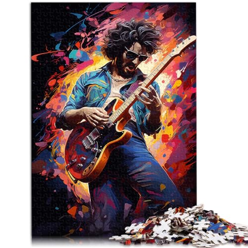 1000-teiliges Puzzle für Erwachsene, Pop-Art-Musik, anspruchsvolles, schwieriges Puzzle, einzigartiges Herausforderungsspiel, 47,1 x 52,1 cm, für 14-Jährige von SYUNFEI