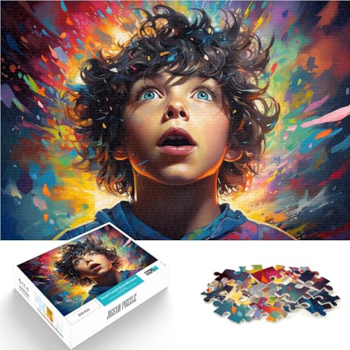Puzzle 1000 Teile für Erwachsene von Space Boy, Lernpuzzle, Familienspiel, 10,27 x 14,96 Zoll, für Jugendliche ab 14 Jahren von SYUNFEI
