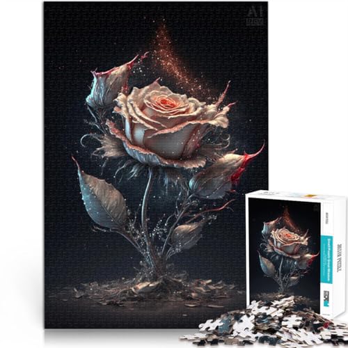Puzzle für Erwachsene, 1000 Teile, wunderschöne Rosen, Spielzeug, Lernspiele, Stressabbau, tolle Geschenke und Spielzeuge,38x52cm, für Teenager ab 14 Jahren Puzzle für Erwachsene, 1000 Teile, wunderschöne Rosen, Spielzeug, Lernspiele, Stressabbau, tolle Geschenke und Spielzeuge,38x52cm, für Teenager ab 14 Jahren von SYUNFEI
