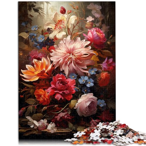 1000-teiliges Puzzle für Erwachsene, Herbstblumenvase, Lernspielzeug, tolles, 26x38cm, für Teenager ab 14 Jahren von SYUNFEI