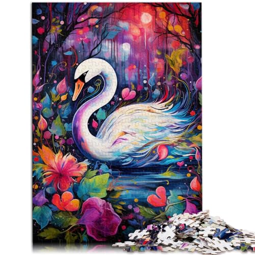 1000-teiliges Puzzle für Erwachsene, Schwan, Spielzeug, Lernspiele, Stressabbau, einzigartige Geburtstags, 50 x 75 cm, von SYUNFEI