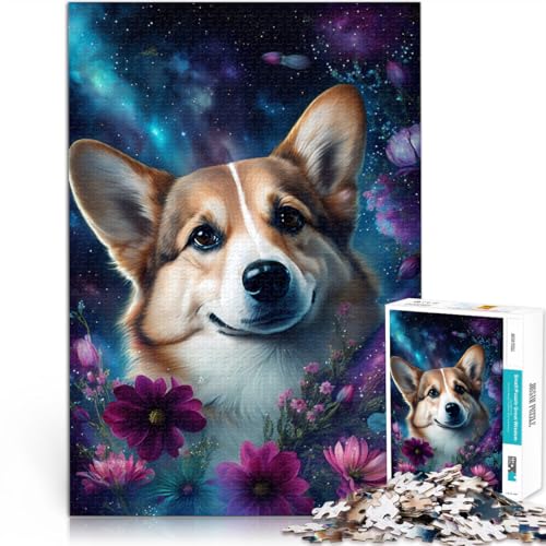 Puzzle für Erwachsene, 1000 Teile, Weltraum-Corgi-Spielzeug, Lernspiele, Stressabbau, tolle Geschenke und Spielzeuge,38x52cm, für Teenager ab 14 Jahren Puzzle für Erwachsene, 1000 Teile, Weltraum-Corgi-Spielzeug, Lernspiele, Stressabbau, tolle Geschenke und Spielzeuge,38x52cm, für Teenager ab 14 Jahren von SYUNFEI