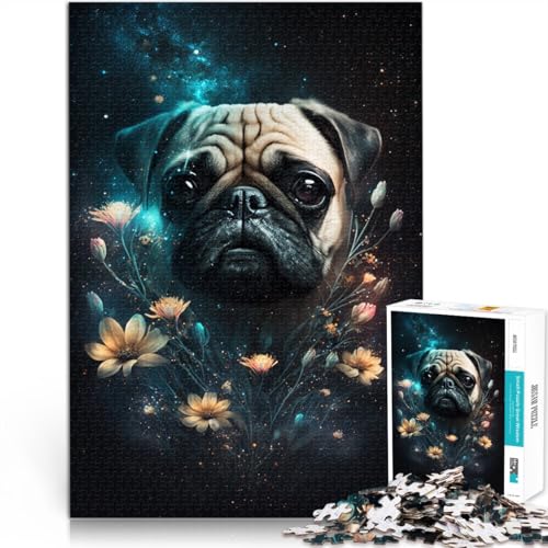 Puzzle 1000 Teile für Erwachsene, Weltraum-Mops-Spielzeug. Helfen Sie dem Gehirn, süchtig machendes Spielzeug zu trainieren und Geduld zu fördern. 19,7 Zoll x 29,5 Zoll Puzzle 1000 Teile für Erwachsene, Weltraum-Mops-Spielzeug. Helfen Sie dem Gehirn, süchtig machendes Spielzeug zu trainieren und Geduld zu fördern. 19,7 Zoll x 29,5 Zoll von SYUNFEI