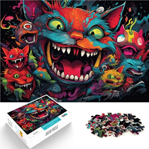 Puzzle für Erwachsene, 2000 Teile, Bunte Tiere, Lernspielzeug, Stressabbau, 70 x 100 cm, für Jugendliche ab 14 Jahren von SYUNFEI