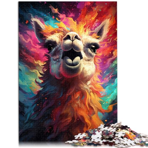 Puzzle für Erwachsene, 1000 Teile, Lama, bunt, Lernspielzeug, 38x52cm, für Teenager ab 14 Jahren Puzzle für Erwachsene, 1000 Teile, Lama, bunt, Lernspielzeug, 38x52cm, für Teenager ab 14 Jahren von SYUNFEI