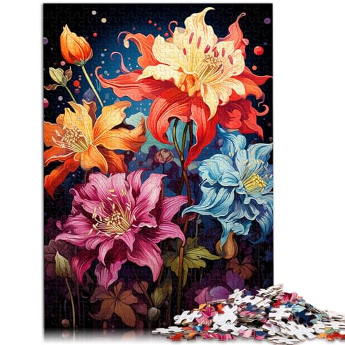 1000-teiliges Puzzle für Erwachsene, Blumen malen, Lernspielzeug, tolle Geschenke und Spielzeuge, 50 x 75 cm, für Teenager ab 14 Jahren 1000-teiliges Puzzle für Erwachsene, Blumen malen, Lernspielzeug, tolle Geschenke und Spielzeuge, 50 x 75 cm, für Teenager ab 14 Jahren von SYUNFEI