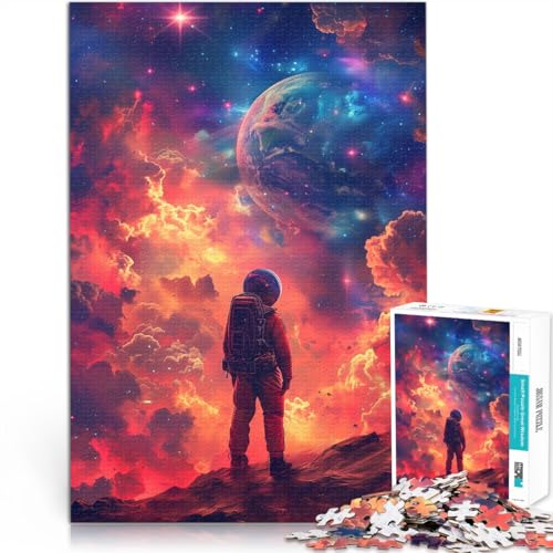 Puzzle für Erwachsene, 1000 Teile, schöne Weltraumszene, Spielzeug, Lernspiele, Stressabbau, Stärkung der Liebe zwischen Paaren, 50 x 75 cm Puzzle für Erwachsene, 1000 Teile, schöne Weltraumszene, Spielzeug, Lernspiele, Stressabbau, Stärkung der Liebe zwischen Paaren, 50 x 75 cm von SYUNFEI