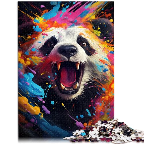 2000-teiliges Puzzle für Erwachsene, süßes kleines Panda-Puzzle, Wanddekoration für die Heimdekoration, 70 x 100 cm, für Teenager ab 14 Jahren von SYUNFEI