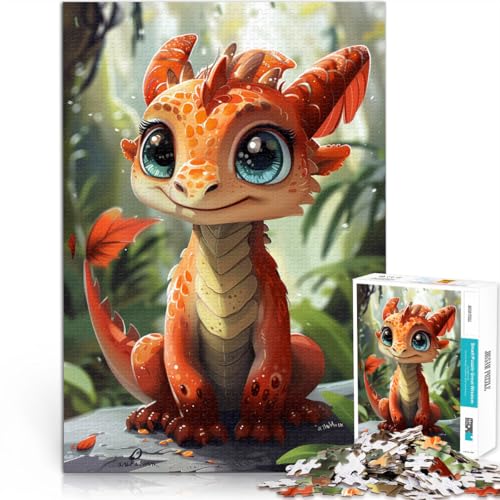 Puzzle für Erwachsene, 1000 Teile, süßer Drache, Babyspielzeug, Lernspiele, Stressabbau, Weihnachts- und Geburtstagsgeschenk, 50 x 75 cm, für Teenager ab 14 Jahren Puzzle für Erwachsene, 1000 Teile, süßer Drache, Babyspielzeug, Lernspiele, Stressabbau, Weihnachts- und Geburtstagsgeschenk, 50 x 75 cm, für Teenager ab 14 Jahren von SYUNFEI