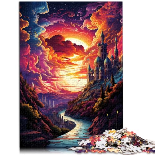 Puzzle für Erwachsene, 1000 Teile, Salzburg, Heimdekoration, Wichtelgeschenke, 50 x 75 cm, für Teenager ab 14 Jahren Puzzle für Erwachsene, 1000 Teile, Salzburg, Heimdekoration, Wichtelgeschenke, 50 x 75 cm, für Teenager ab 14 Jahren von SYUNFEI