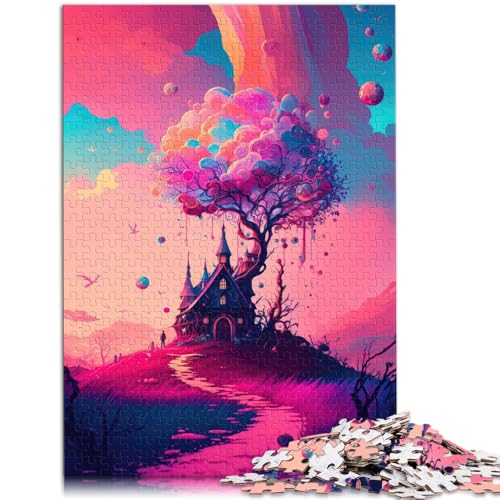1000-teiliges Puzzle für Erwachsene, Candyland, für Kinderzimmer, Familienunterhaltungsspielzeug, geeignet für Paare, 50 x 75 cm, von SYUNFEI