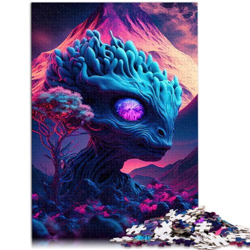 Puzzle für Erwachsene 1000 Teile Fantasie Sonnenuntergang Berge Entspannungsspiele 14,96 Zoll x 20,47 Zoll Geschenke für Freunde und Familie von SYUNFEI