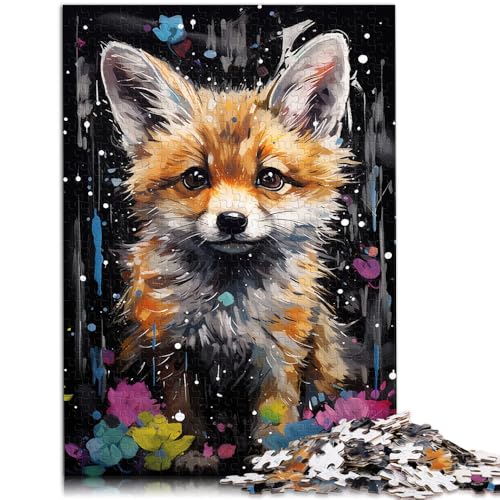 Puzzle für Erwachsene 2000 Teile Kleiner Fuchs Lernspielzeug Lernspiel für Geburtstag, Weihnachten 27,56 Zoll x 39,37 Zoll von SYUNFEI