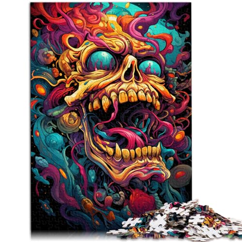 2000-teiliges Puzzle für Erwachsene, Totenkopf, Lernspielzeug, Lernspiel für Geburtstag, Weihnachten, 70 x 100 cm, für 14-Jährige 2000-teiliges Puzzle für Erwachsene, Totenkopf, Lernspielzeug, Lernspiel für Geburtstag, Weihnachten, 70 x 100 cm, für 14-Jährige von SYUNFEI