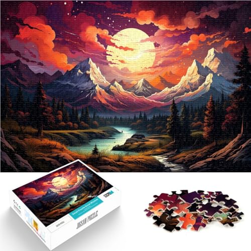 2000-teiliges Puzzle für Erwachsene, Berge der Sierra Nevada, Lernspielzeug, Wichtelgeschenke, 70 x 100 cm, geeignet für Jugendliche ab 14 Jahren 2000-teiliges Puzzle für Erwachsene, Berge der Sierra Nevada, Lernspielzeug, Wichtelgeschenke, 70 x 100 cm, geeignet für Jugendliche ab 14 Jahren von SYUNFEI