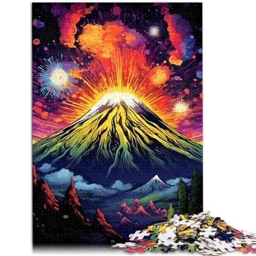 Puzzle für Erwachsene, 1000 Teile, Vulkanausbruch, Spielzeug zur Familienunterhaltung, tolle Geschenke und Spielzeuge,38x52cm, für Teenager ab 14 Jahren Puzzle für Erwachsene, 1000 Teile, Vulkanausbruch, Spielzeug zur Familienunterhaltung, tolle Geschenke und Spielzeuge,38x52cm, für Teenager ab 14 Jahren von SYUNFEI