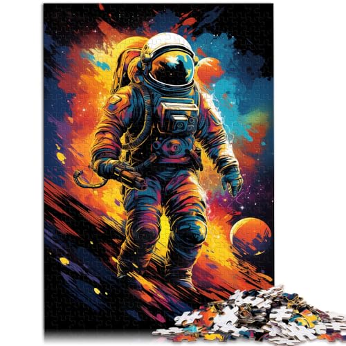 Puzzle für Erwachsene, 1000 Teile, Astronauten Spielen im Weltraum, Spielzeug, Denkspiel, einzigartiges Herausforderungsspiel, 50 x 75 cm, für Teenager ab 14 Jahren von SYUNFEI