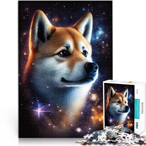 Puzzle für Erwachsene: Heulende Wölfe auf dem Berg, 1000-teiliges Puzzle für Erwachsene, 38x52 cm, Papppuzzle, Lernspiele für Zuhause, DIY-Spielzeug von SYUNFEI